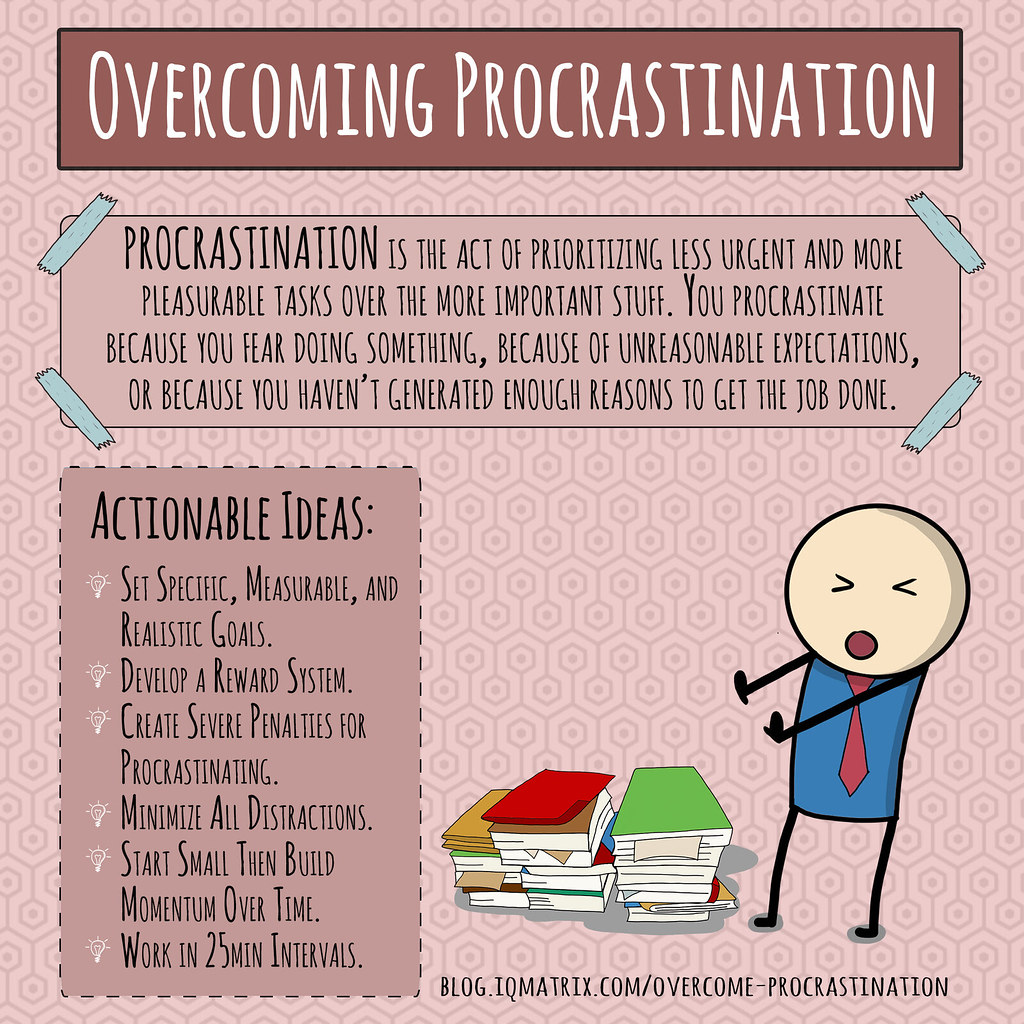 2 strategies to overcome procrastination caused by perfectionism